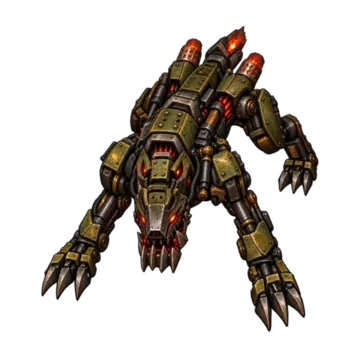 Rivet Hound, a fast quadruped hostile